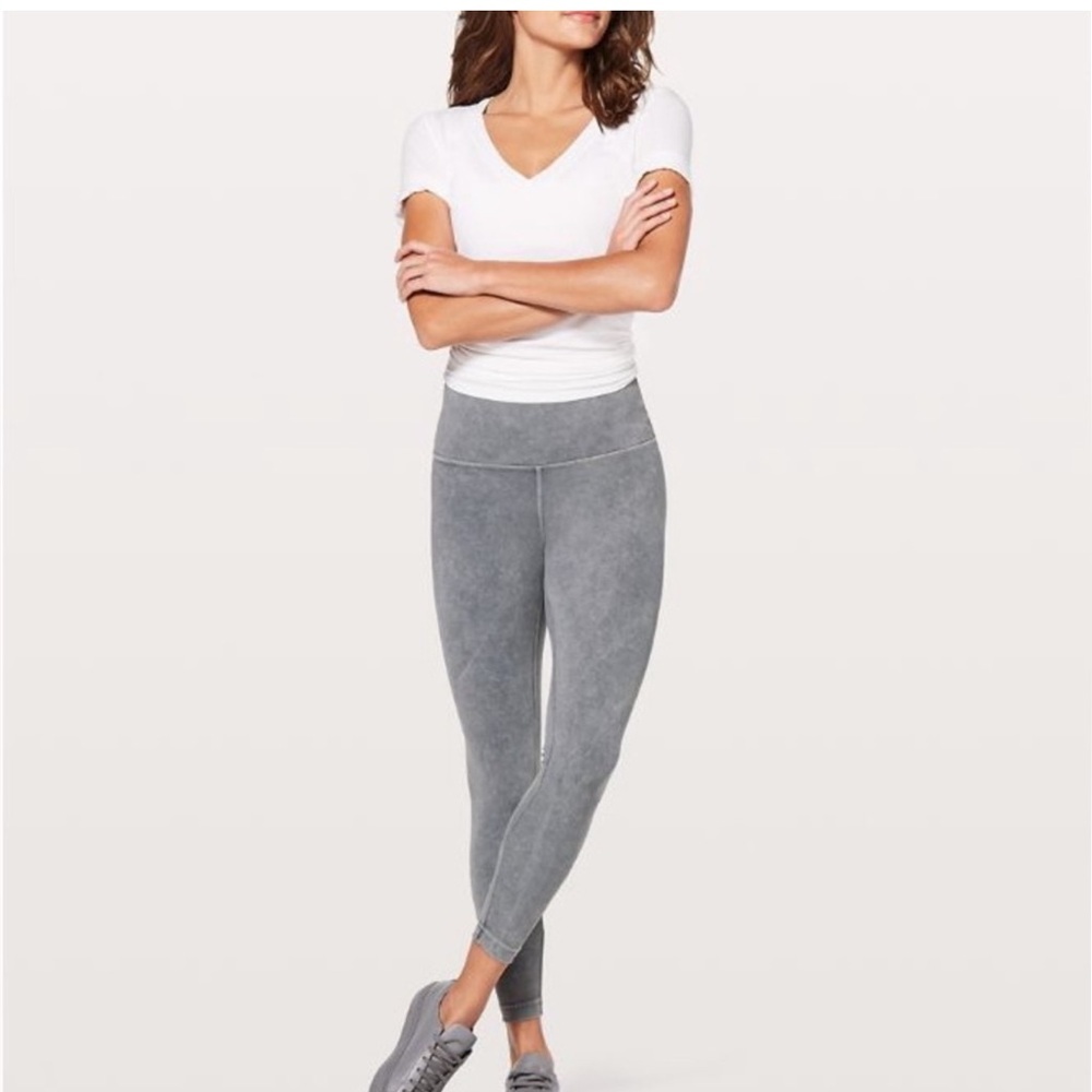 Lululemon Wunder Under 28” - washed Luna